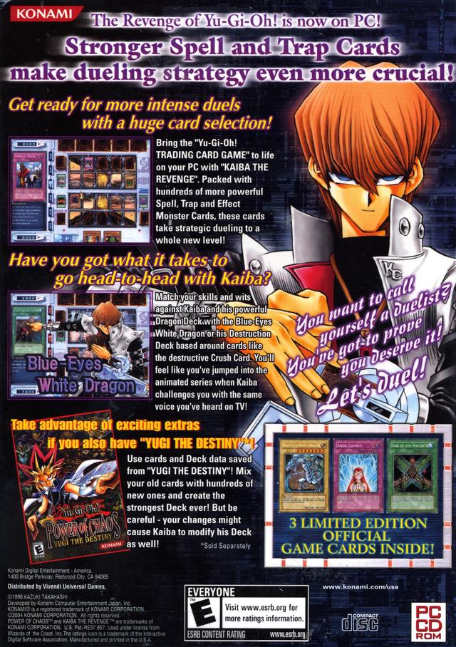 yugioh power of chaos kaiba the revenge download for pc